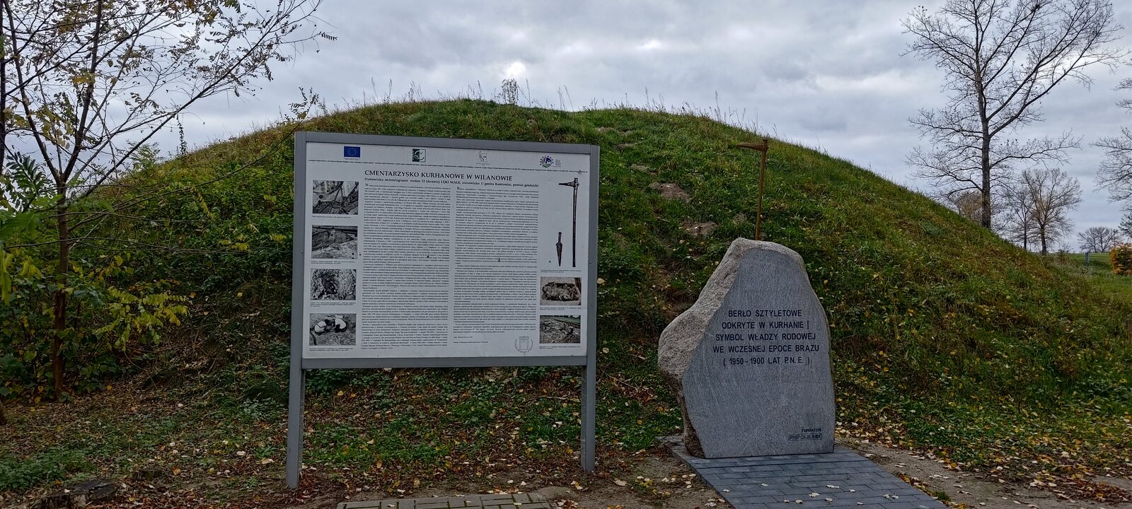 Cmemtarzysko kurhanowe w Wilamowie LekiMale